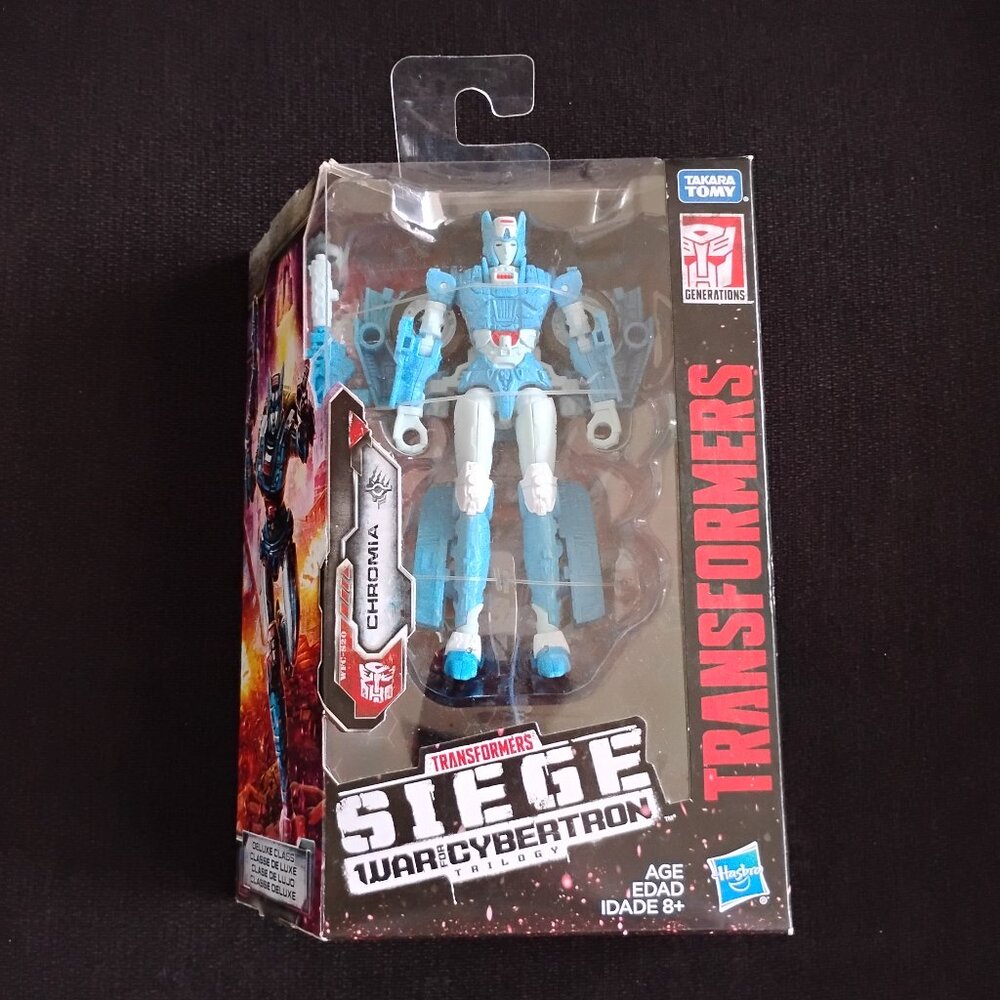 Transformers War for Cybertron Trilogy Siege Chromia Deluxe Class Action Figure